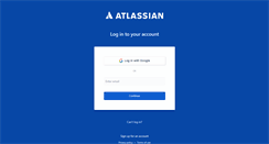 Desktop Screenshot of id.atlassian.com